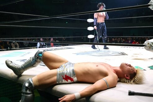 ノア】清宮海斗 OZAWAに敗れ王座陥落…会場からの大ブーイングに