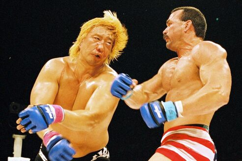 帝王”高山善廣が男を上げた伝説の名勝負 ドン・フライと壮絶殴り合い