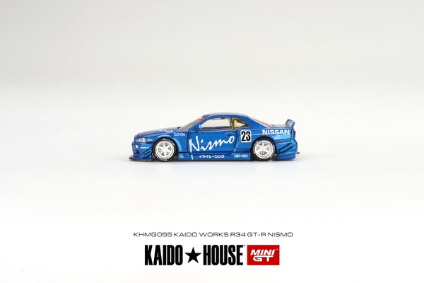 MINI GT x Kaido House 1/64 Nissan Skyline GT-R (R34) Kaido Works