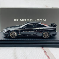 Ignition Model 1/43 Nissan Skyline GTR Mine's R34 Black IG1815