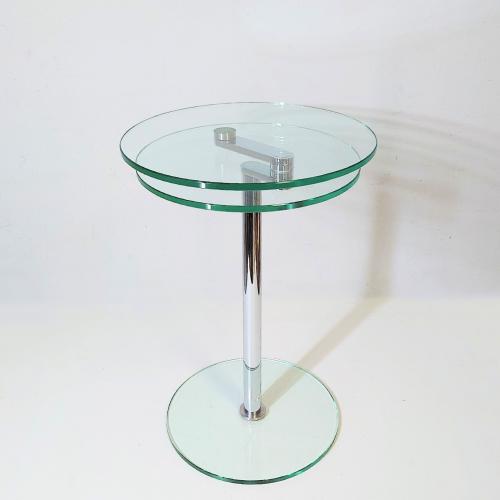 ドイツ【Ronald Schmitt】ロナルドシュミット ガラス サイドテーブル