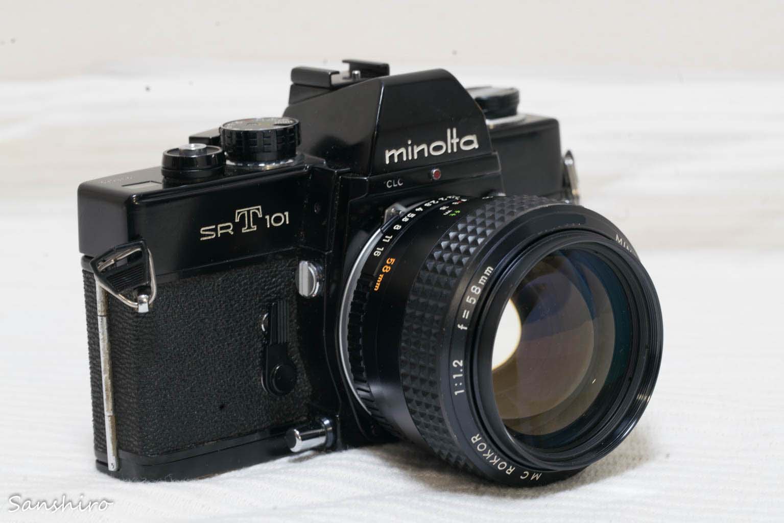 minolta SRT101 ブラックとレンズフィルター 【公式通販】