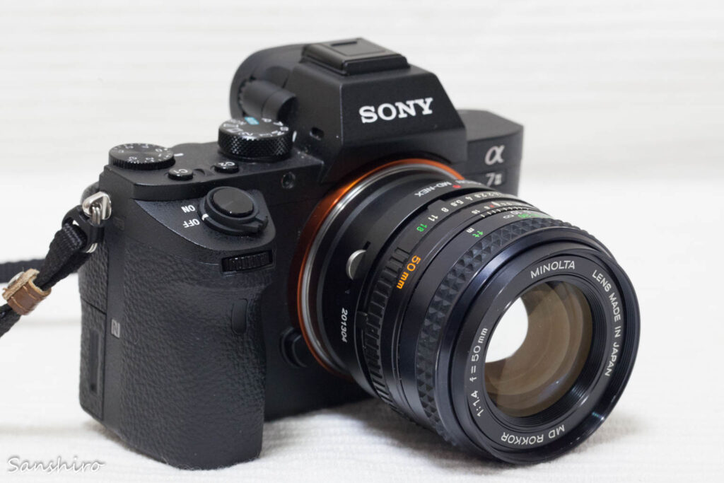 MINOLTA MD ROKKOR 50mm F1.4 － ミノルタ MDロッコール50mm F1.4