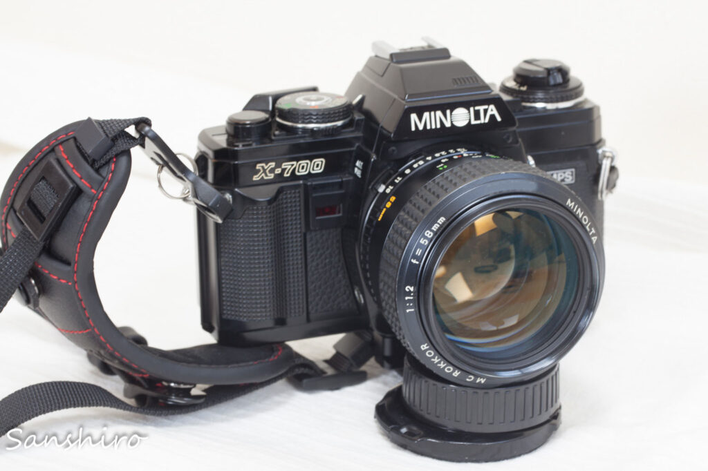 MINOLTA New X-700 － ミノルタ ニューX-700 － ミノルタのMF一眼