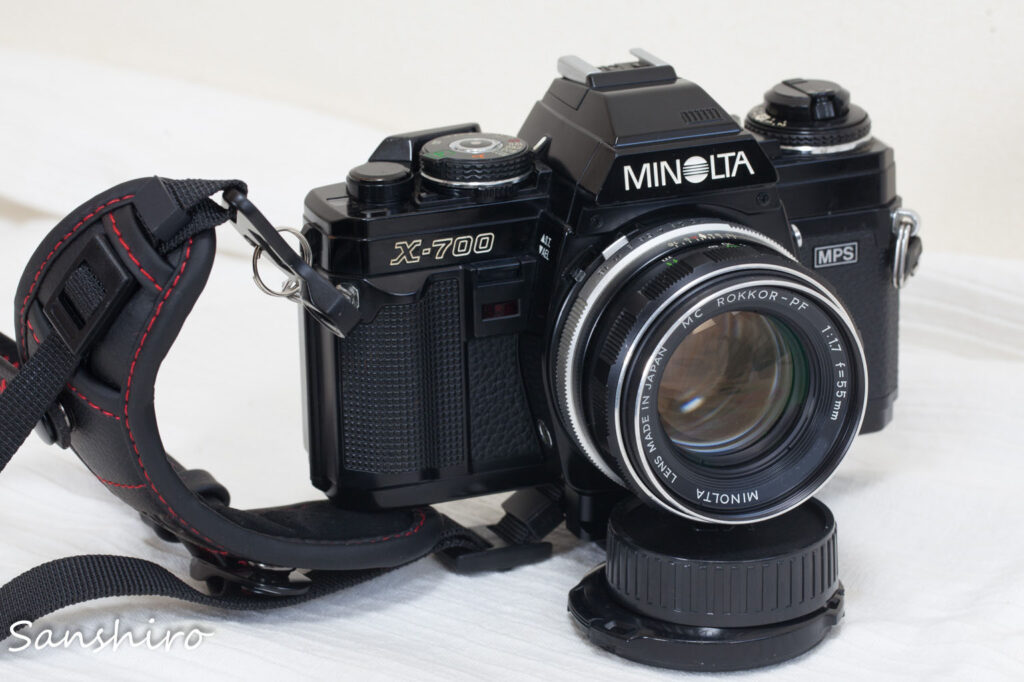 MINOLTA New X-700 － ミノルタ ニューX-700 － ミノルタのMF一眼