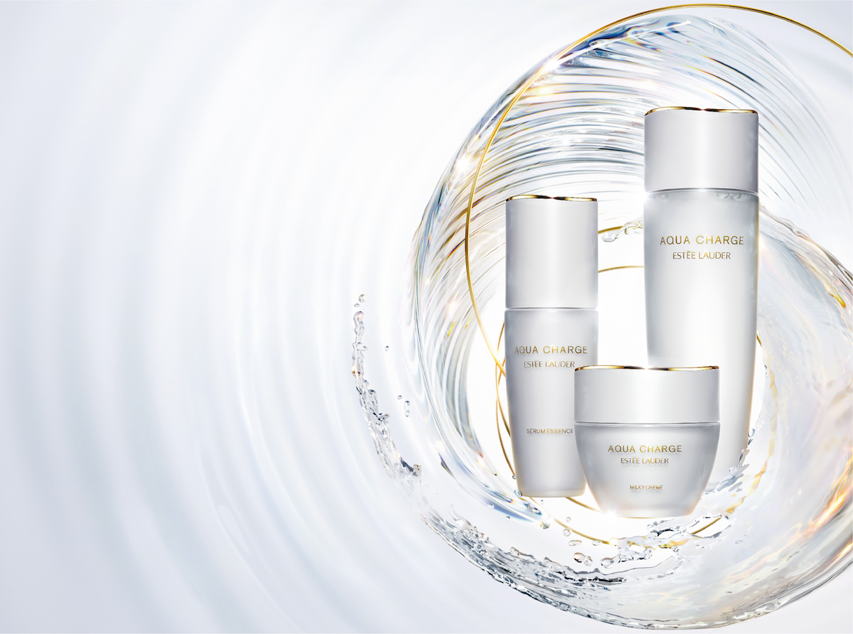 勇心酒造と共同開発！エスティ ローダー 新スキンケア”アクア チャージ
