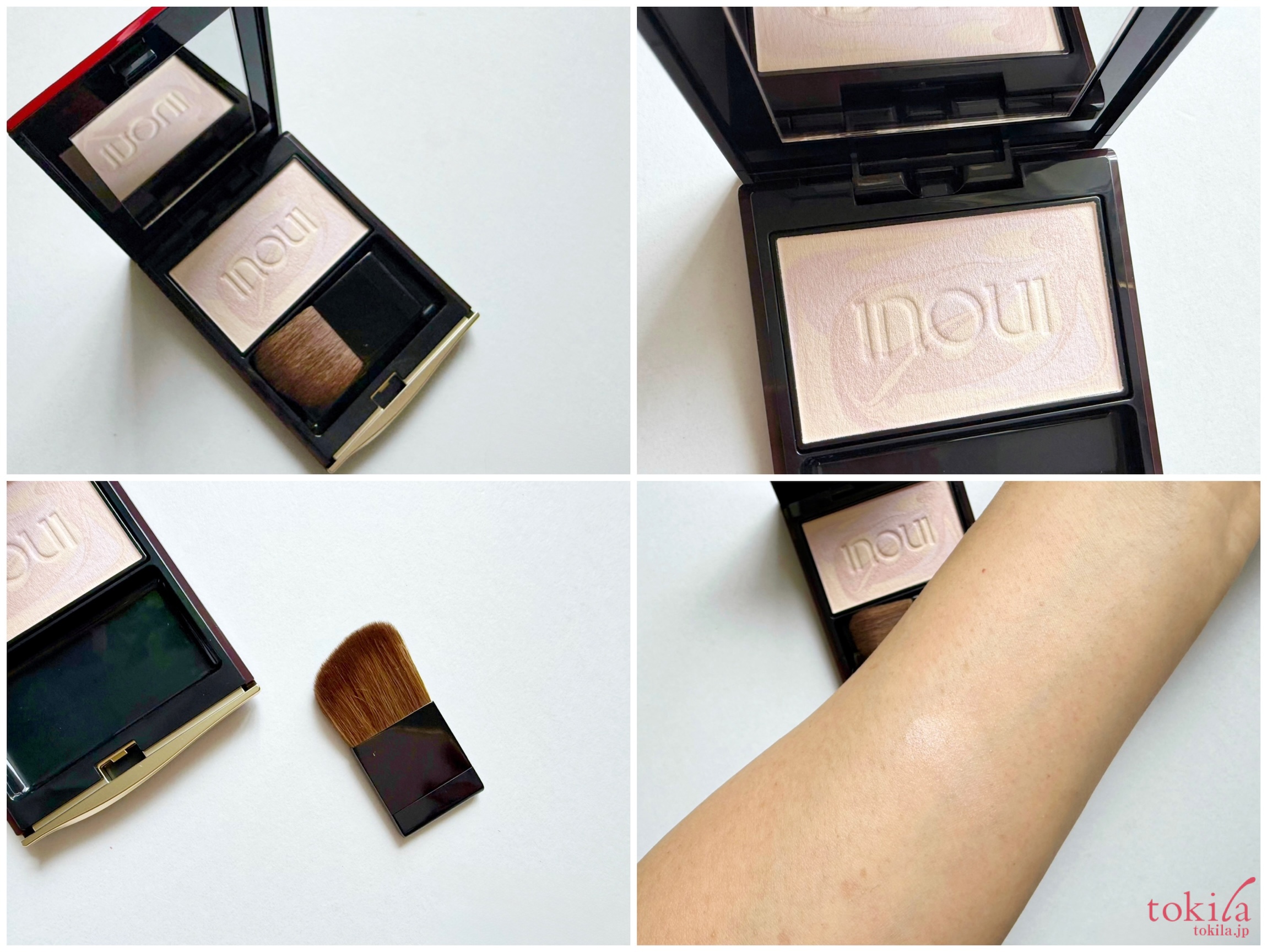 試してみた】 光の3原則を用いたインウイ プレストパウダー&ジェル