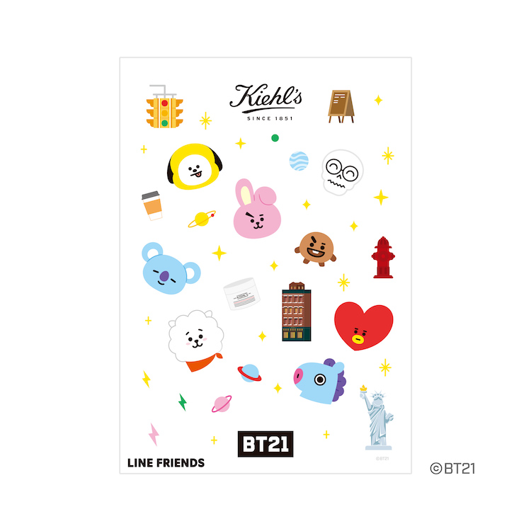 キールズとBT21がコラボ ”BT21 MEETS KIEHL'S” | tokila