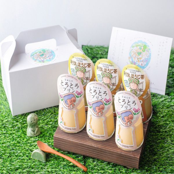プリン :: 人気No.1コラボセット｜カラダオモイななめらか高級プリン