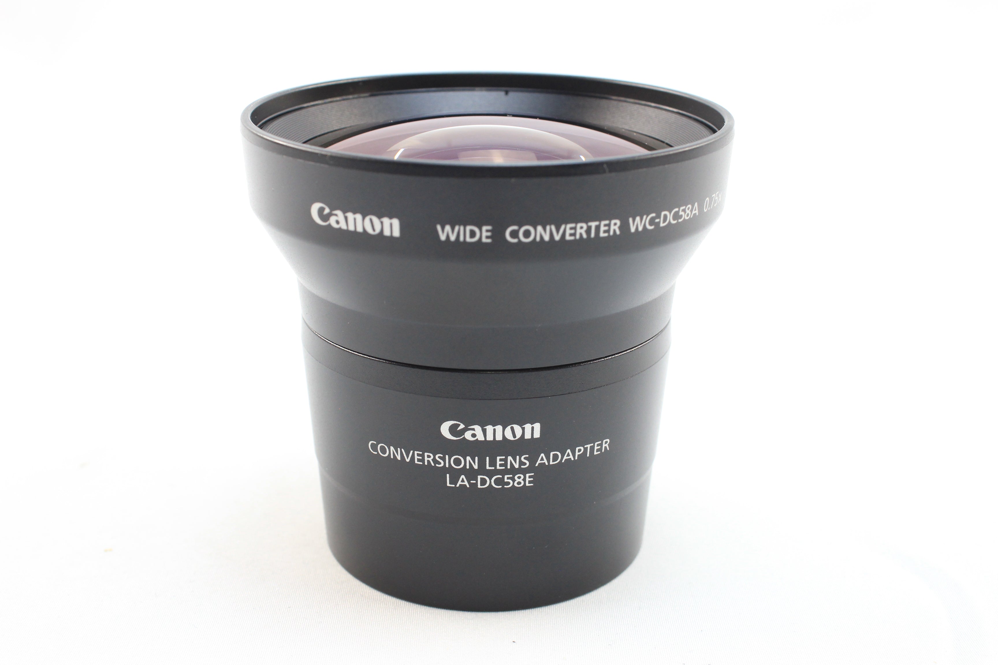 中古(used)】キヤノン ワイドコンバーター WC-DC58A + コンバージョン