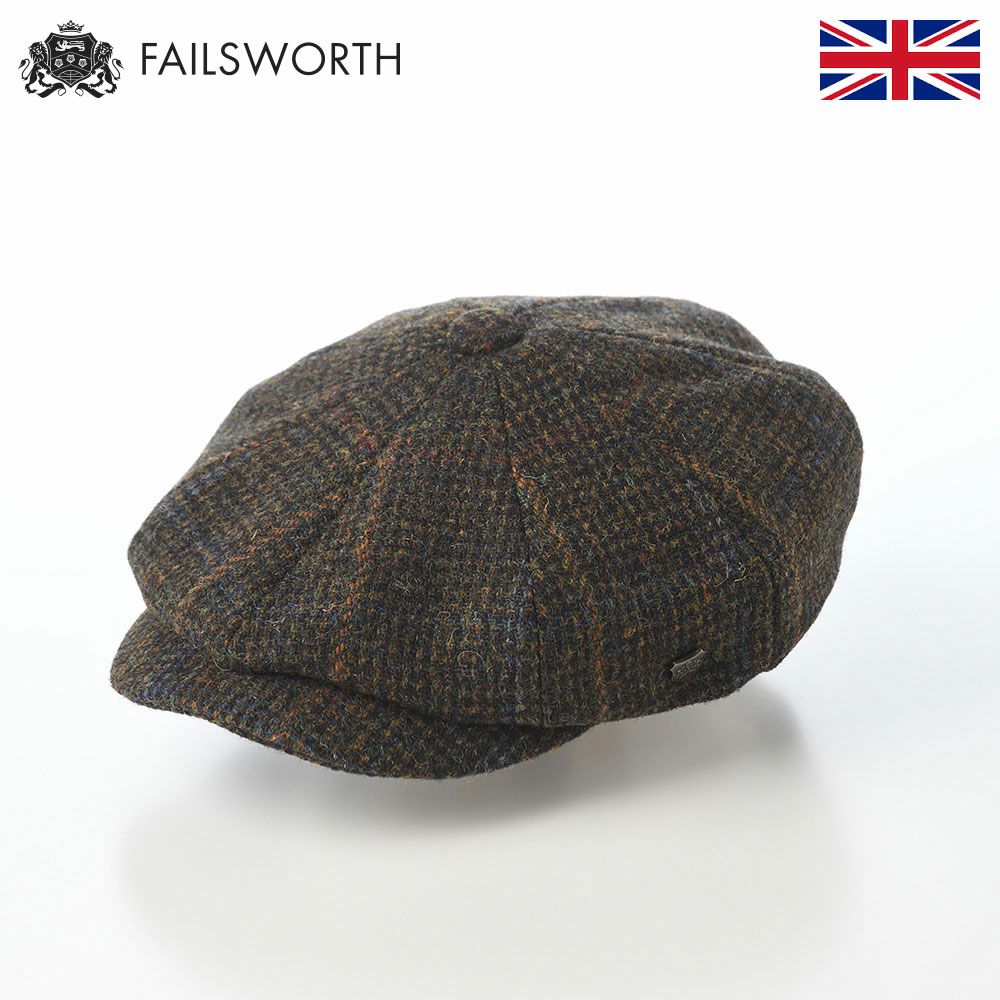 フェイルスワース キャスケット Harris Tweed Carloway（ハリス