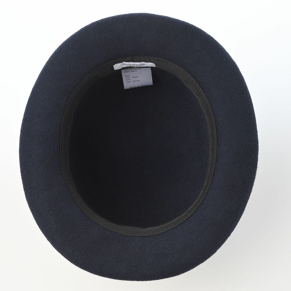 オーバーライド フェルトハット OR FELT BOWLER（フェルトボーラー