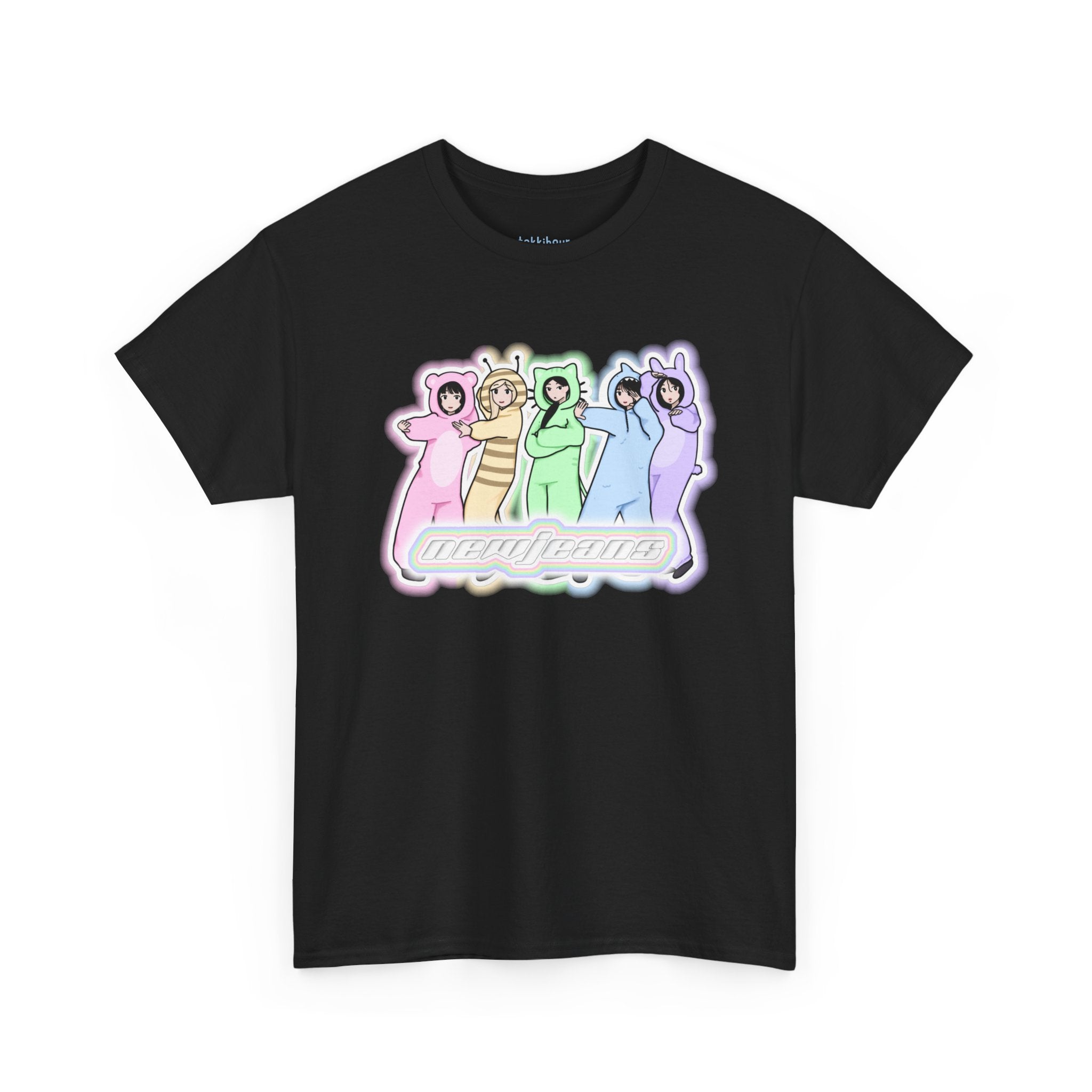 NewJeans Graphic Tee with Original Artwork for K-pop Fans – Tokkihour