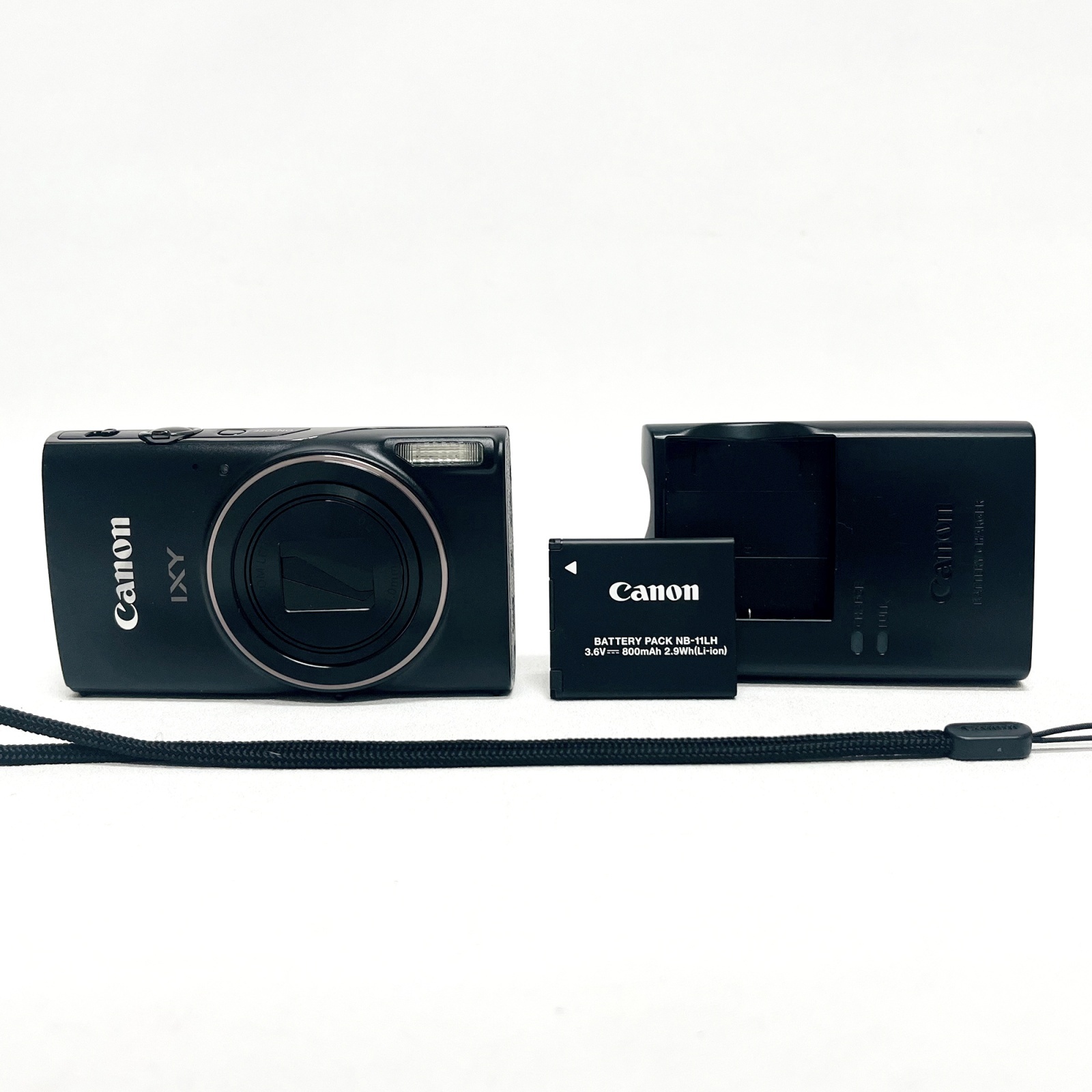 キヤノン 【中古美品・動作確認済】Canon IXY 650 ブラック コンパクト