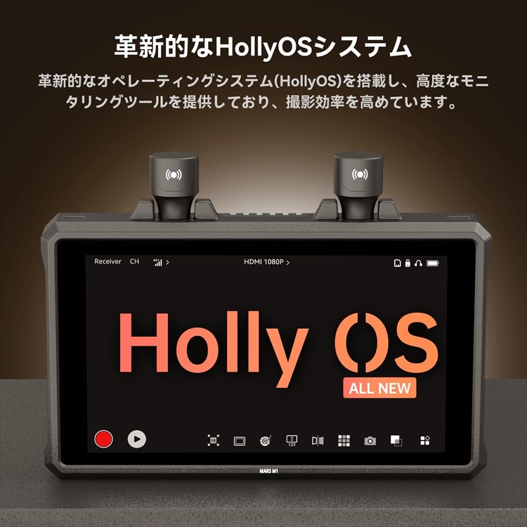 Hollyland Mars M1 Enhanced 2台セット | ワイヤレス 映像伝送システム