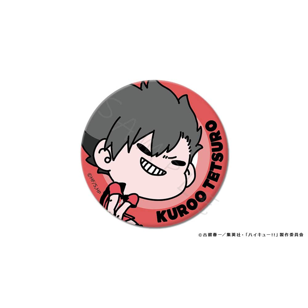 公式オンラインストアハイキュー!! mochocho 缶バッジ直径57mm 黒尾