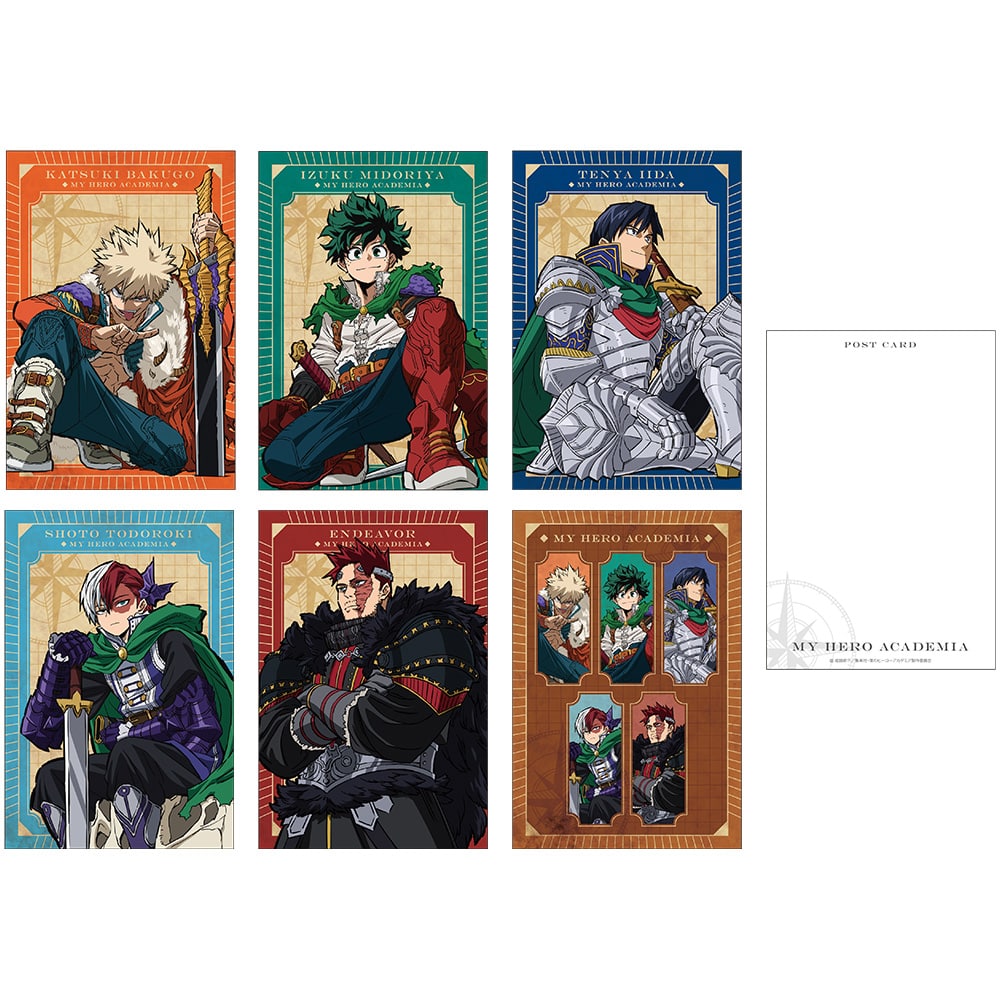 公式オンラインストア僕のヒーローアカデミア 描き下ろしポストカード