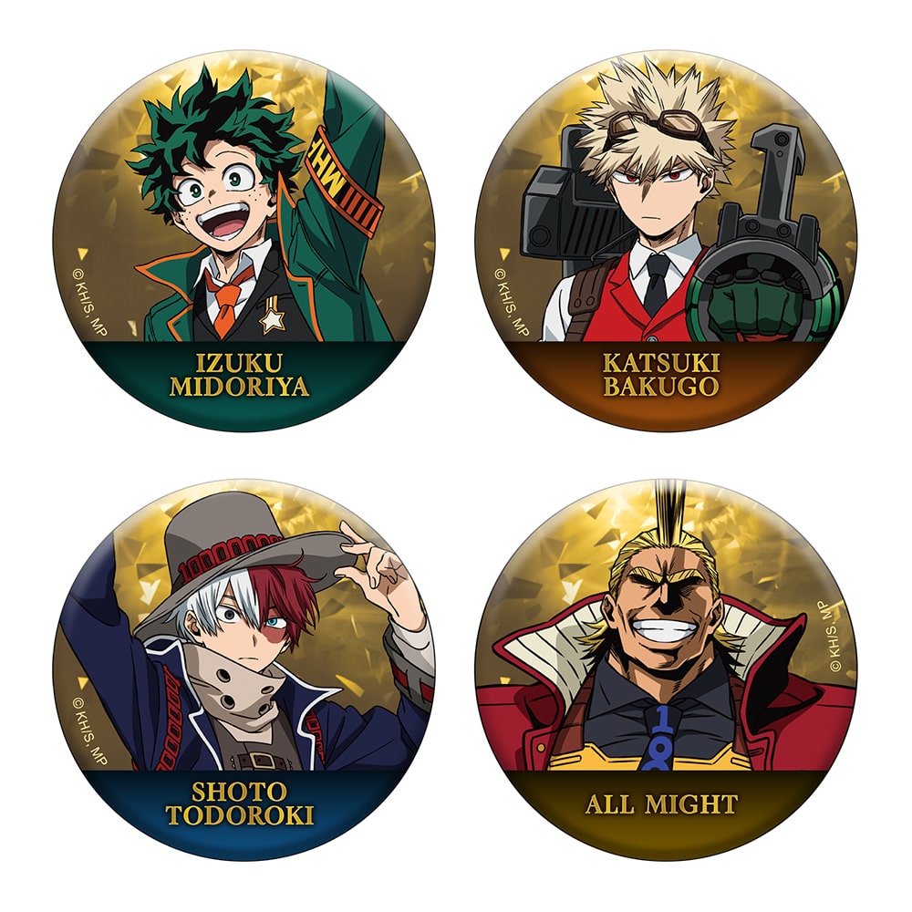 公式オンラインストア僕のヒーローアカデミア 缶バッジセット: 雑貨