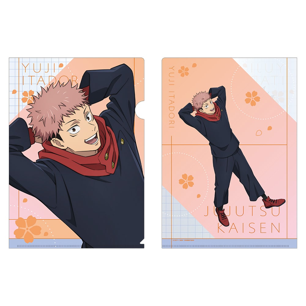 公式オンラインストア呪術廻戦 描き下ろしクリアファイル 虎杖悠仁