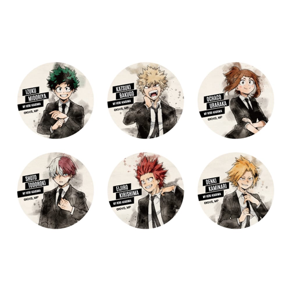 公式オンラインストア僕のヒーローアカデミア トレーディング缶バッジ