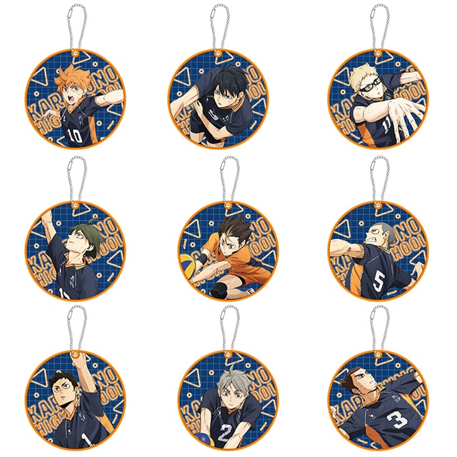 公式オンラインストアハイキュー!! 箔押しビッグ缶バッジセット 10周年