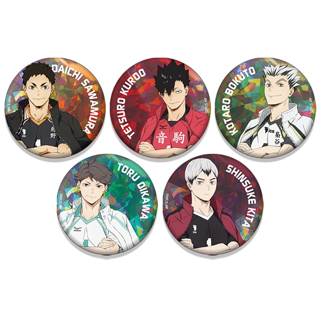 公式オンラインストアハイキュー!! トレーディングホログラム缶バッジ