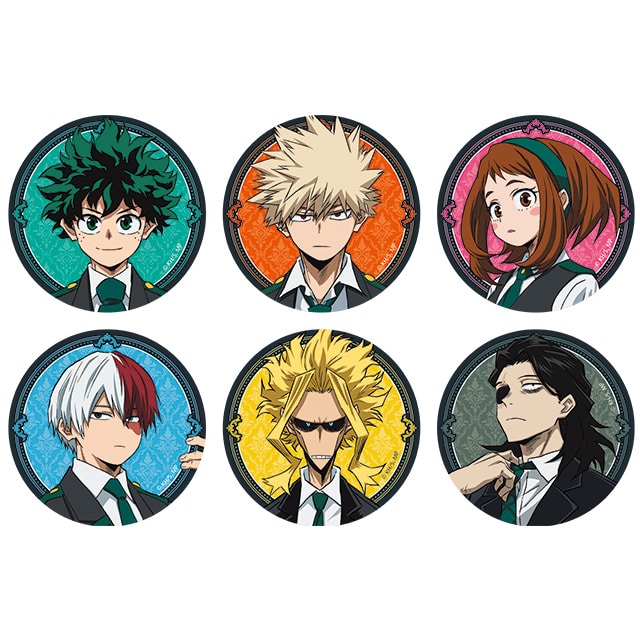 公式オンラインストア僕のヒーローアカデミア トレーディング缶バッジ