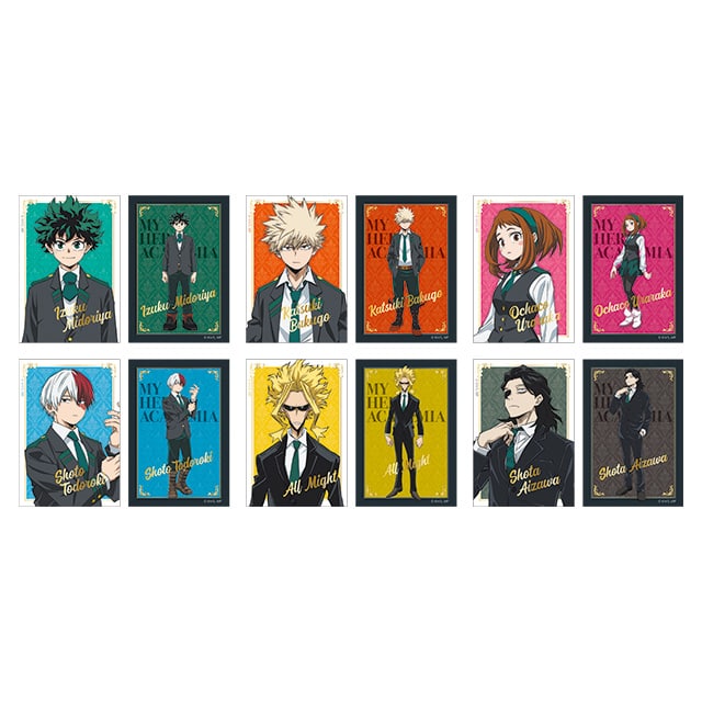 公式オンラインストア僕のヒーローアカデミア トレーディング箔押し