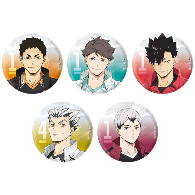 公式オンラインストアハイキュー!! 描き下ろしトレーディング缶バッジ