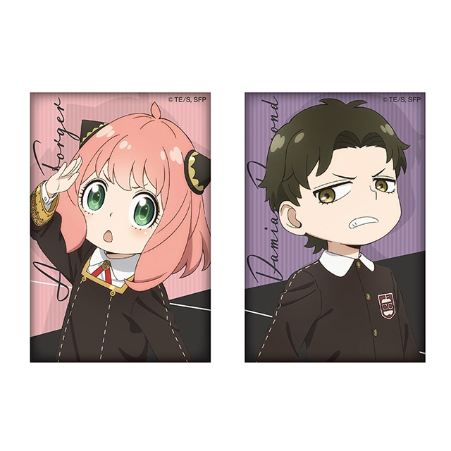 公式オンラインストアSPY×FAMILY 描き下ろしスクエア缶バッジセット