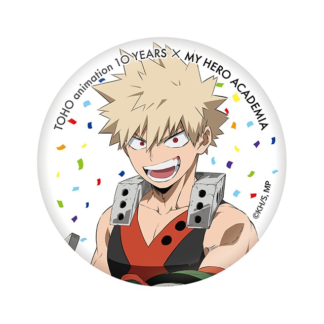 公式オンラインストア僕のヒーローアカデミア 缶バッジ 爆豪勝己 TOHO