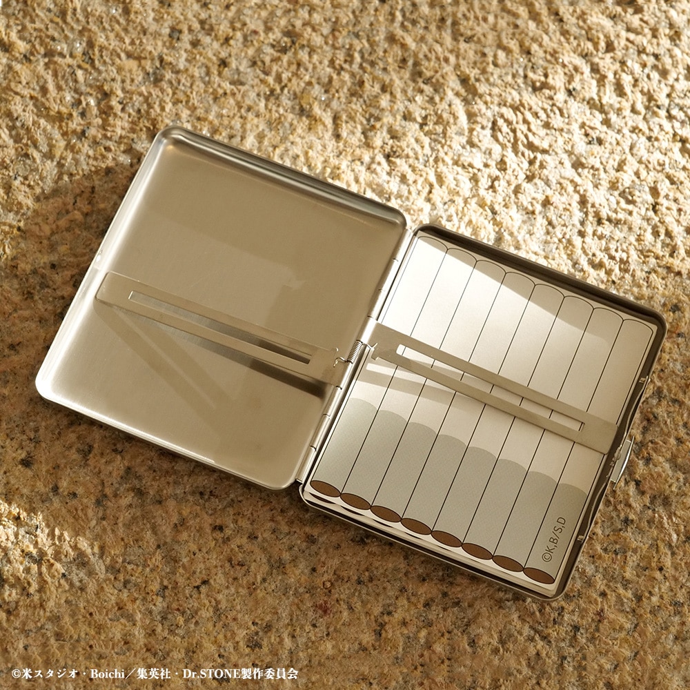 公式オンラインストアDr.STONE スタンリーのメタルケース＆メモ帳: 文具