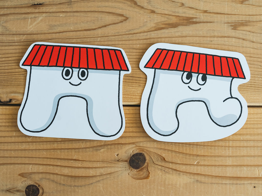 ひらめけ！ もんモン_ダイカットポストカード – 東北スタンダード