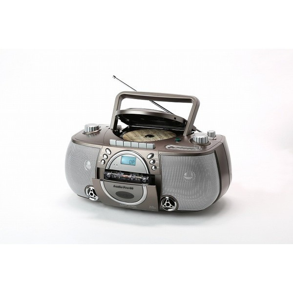 カラオケができるCDラジカセ（マイク2本付）/T-CDK705 – TOHSHOH