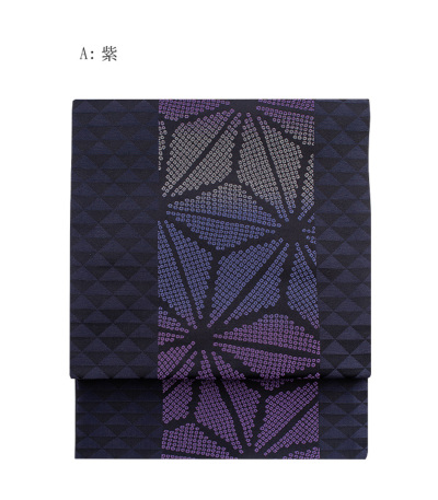 お仕立済み】桐生織 京袋帯（麻の葉） 0016-00702 京袋帯 【きもの都粋】