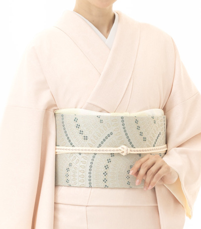 お仕立付き】東レシルジェリー 地紋入り洗える色無地（袷着物・単衣