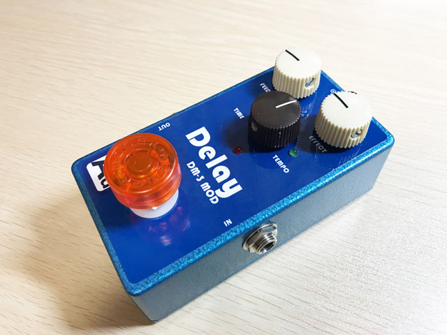 BBDを使用したアナログディレイBOSS DM-3 MOD 自作レポート