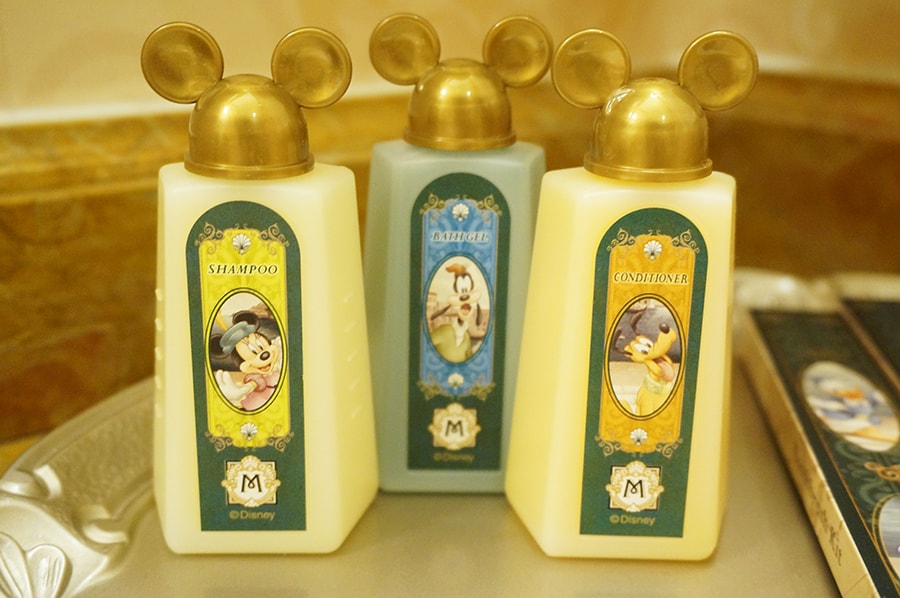 ミラコスタのアメニティ - ディズニー旅行宿泊記