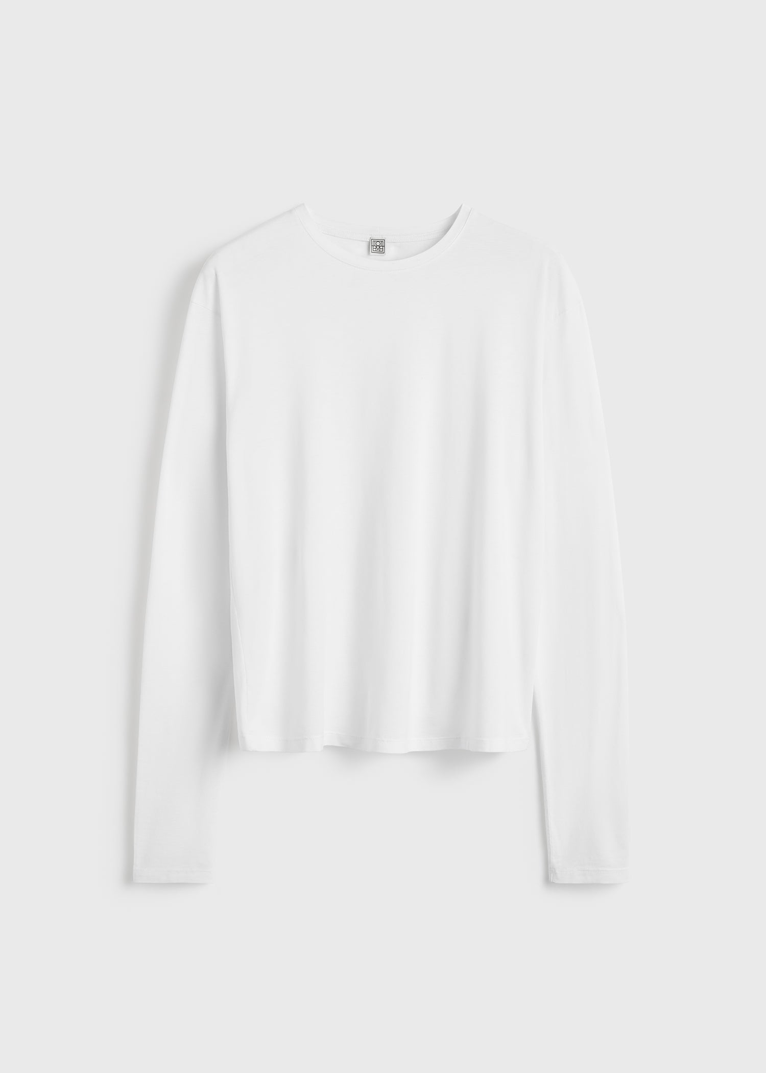 Classic long-sleeve tee white – TOTEME