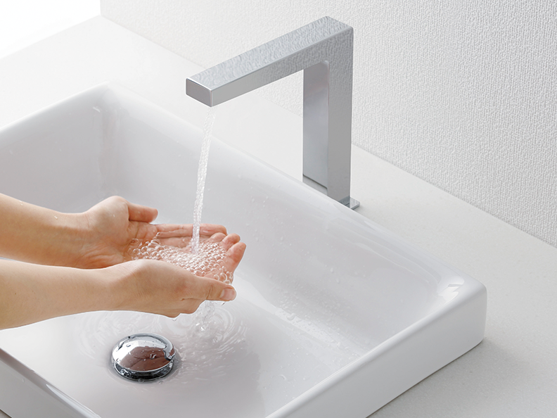 アクアオート（自動水栓） | 水栓金具（洗面所） | 商品情報 | TOTO