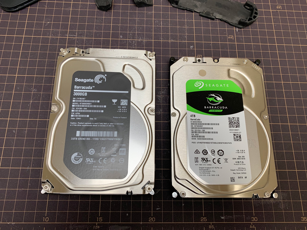 3TB→4TB】故障した「AirMac Time Capsule 」のディスクを交換してみた