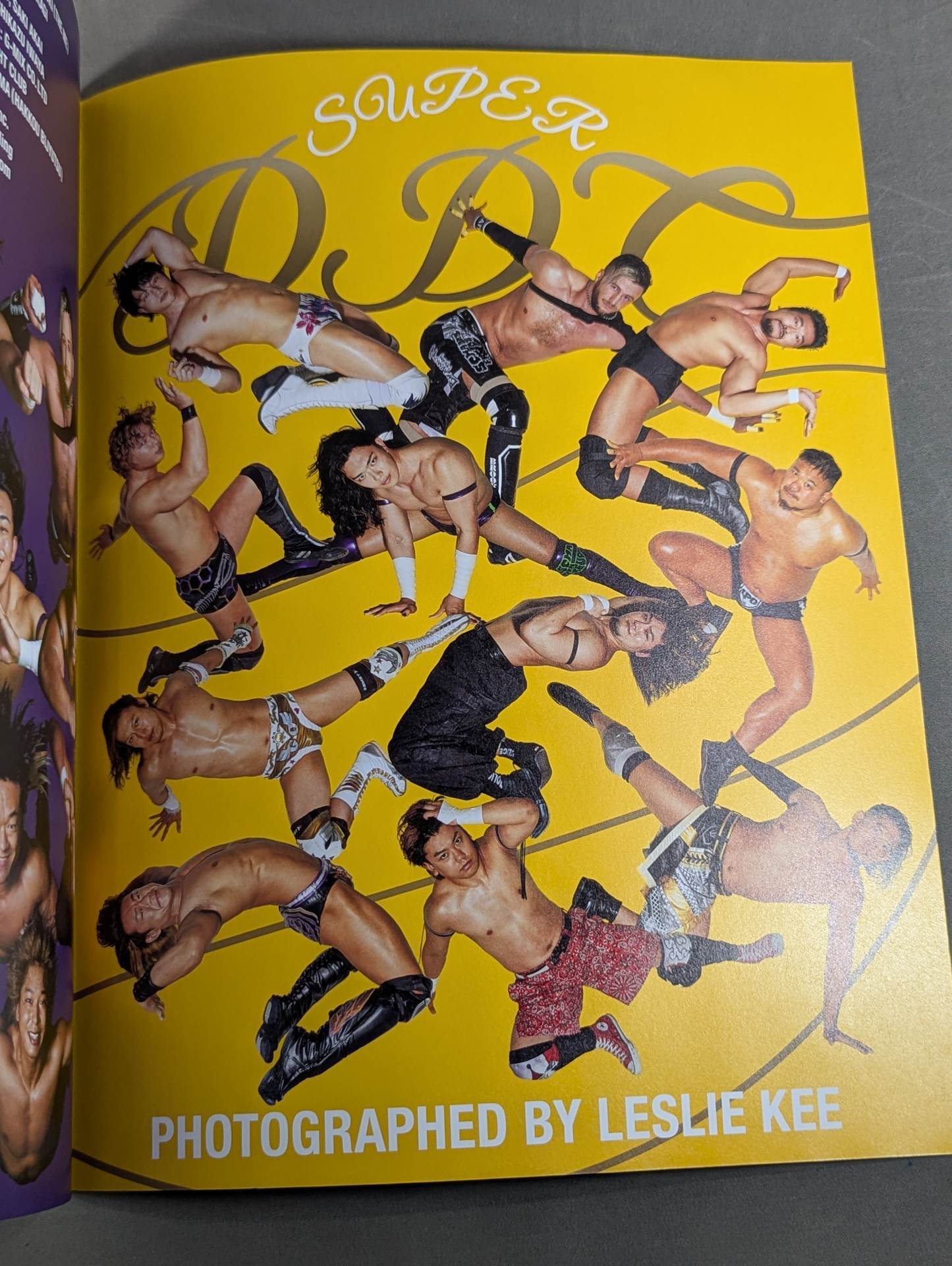 LESLIE KEE × DDT 写真集 『SUPER DDT』(青表紙×紫表紙 Ver.) – 闘道館