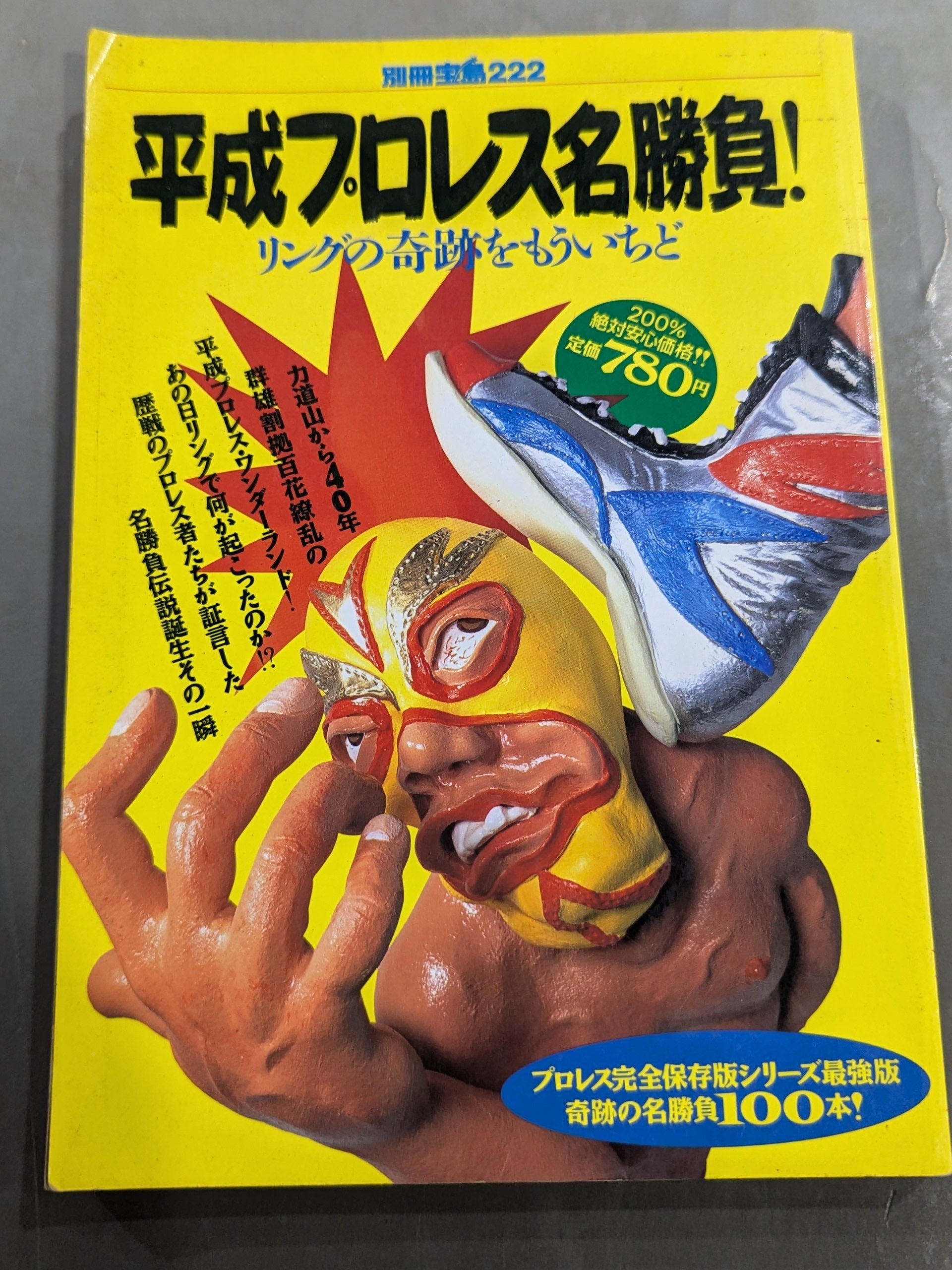別冊宝島222 平成プロレス名勝負! 奇跡の名勝負100本 – 闘道館