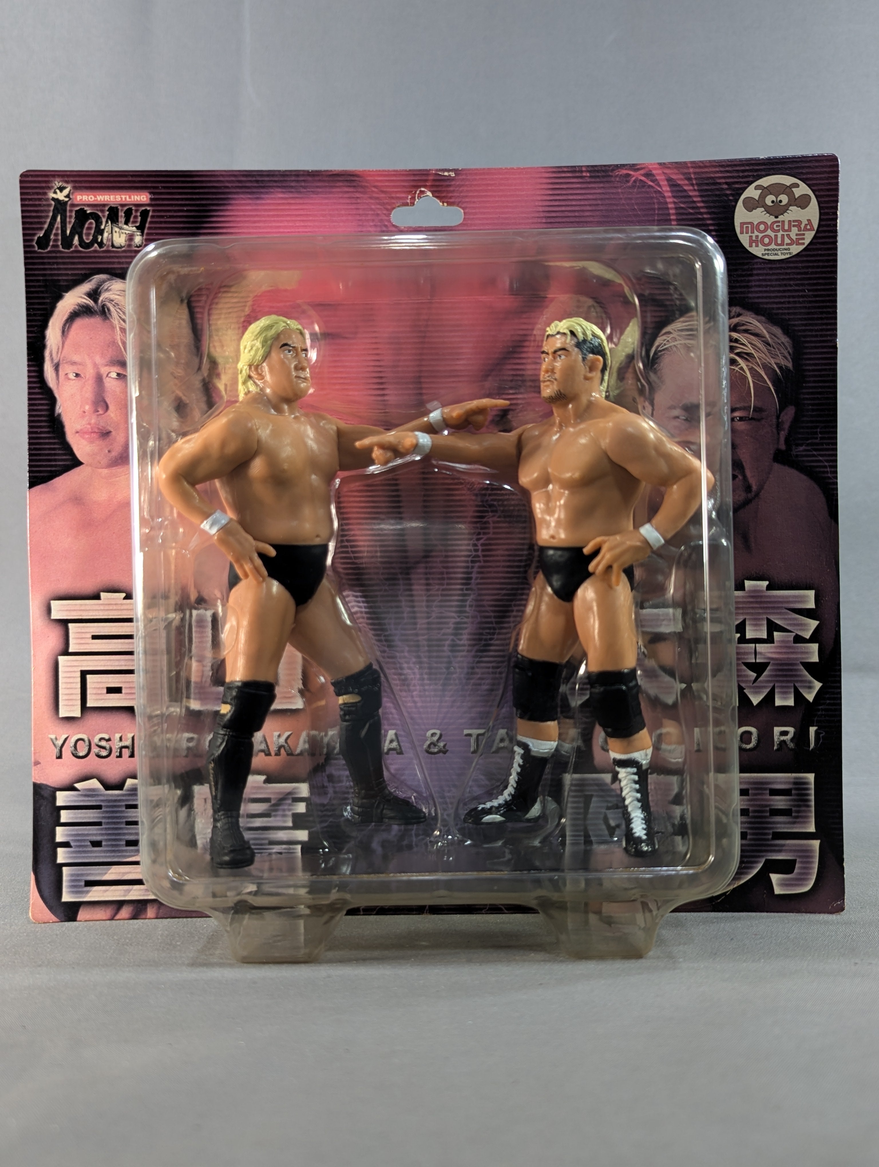 高山善廣 プロレスフィギュア HAO 白パンツ黒パンツ2点セット2025年