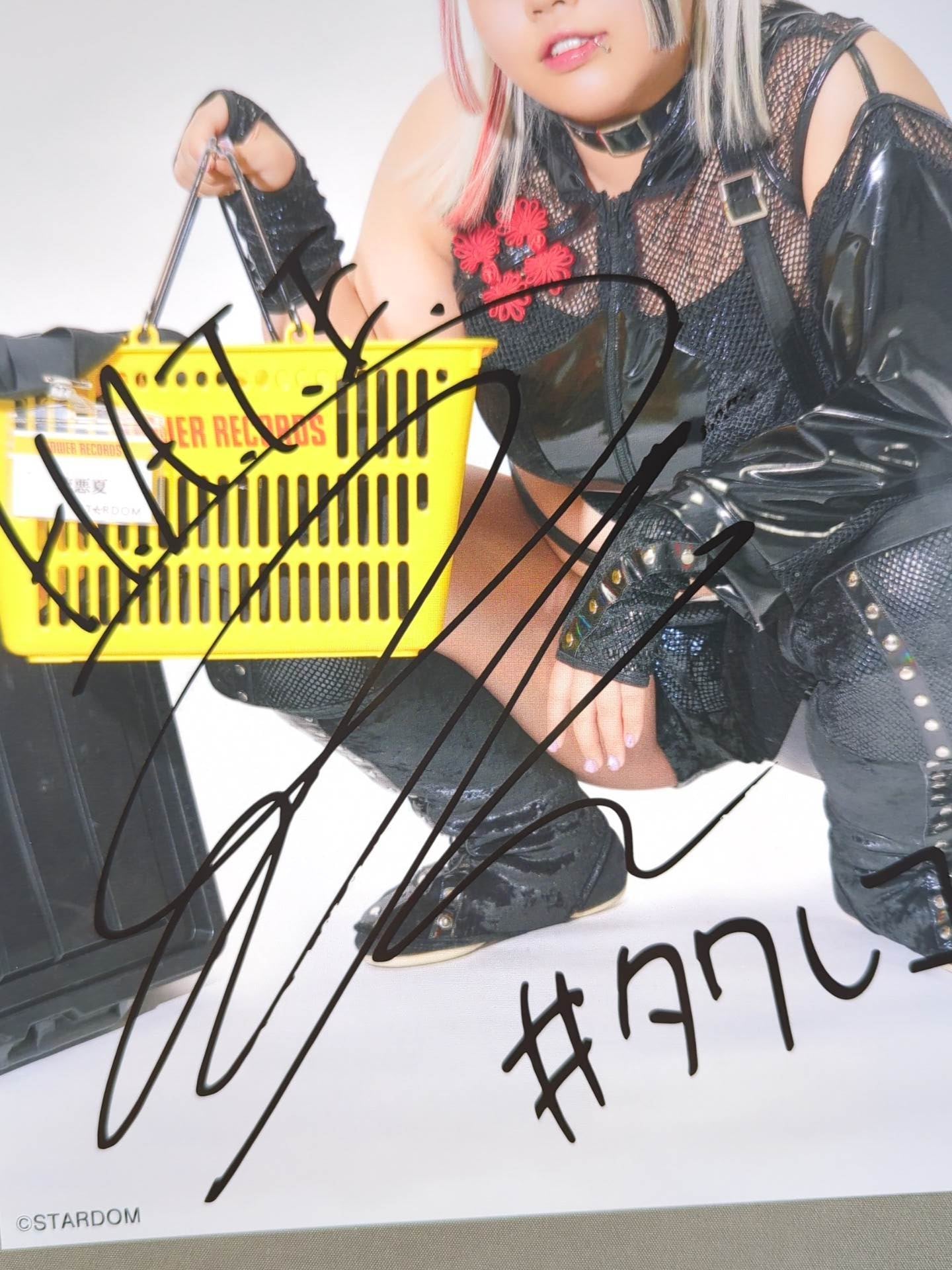 琉悪夏 スターダム×TOWER RECORDS 2024 Ver.2 ポートレート – 闘道館