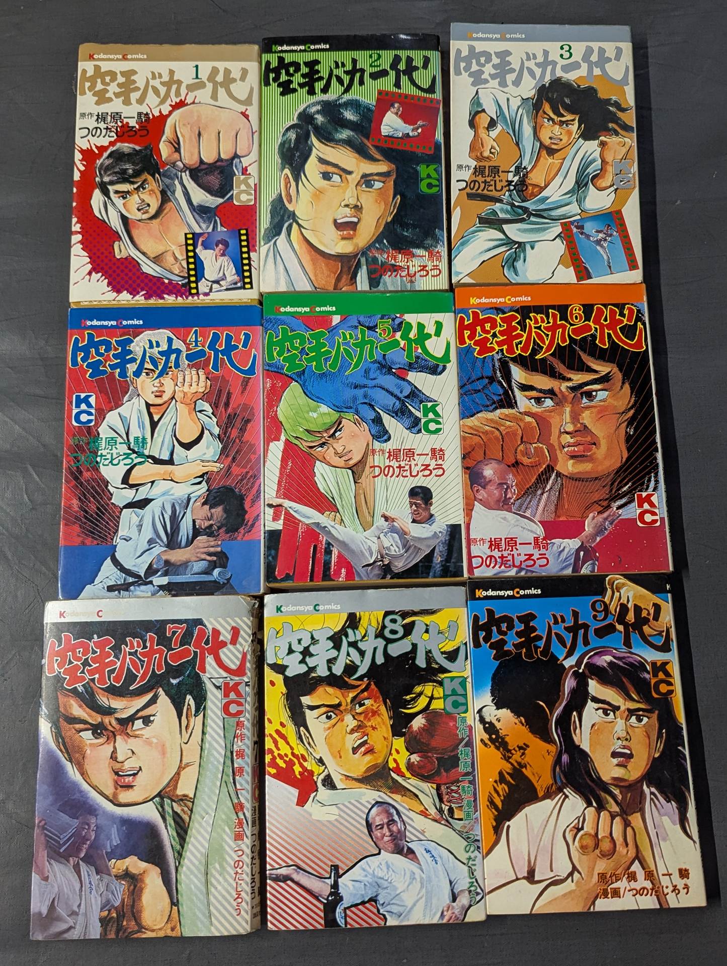 全29巻セット】空手バカ一代 – 闘道館