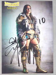 ジュリア 直筆サイン入り マリーゴールド ポートレート(A-6) – 闘道館