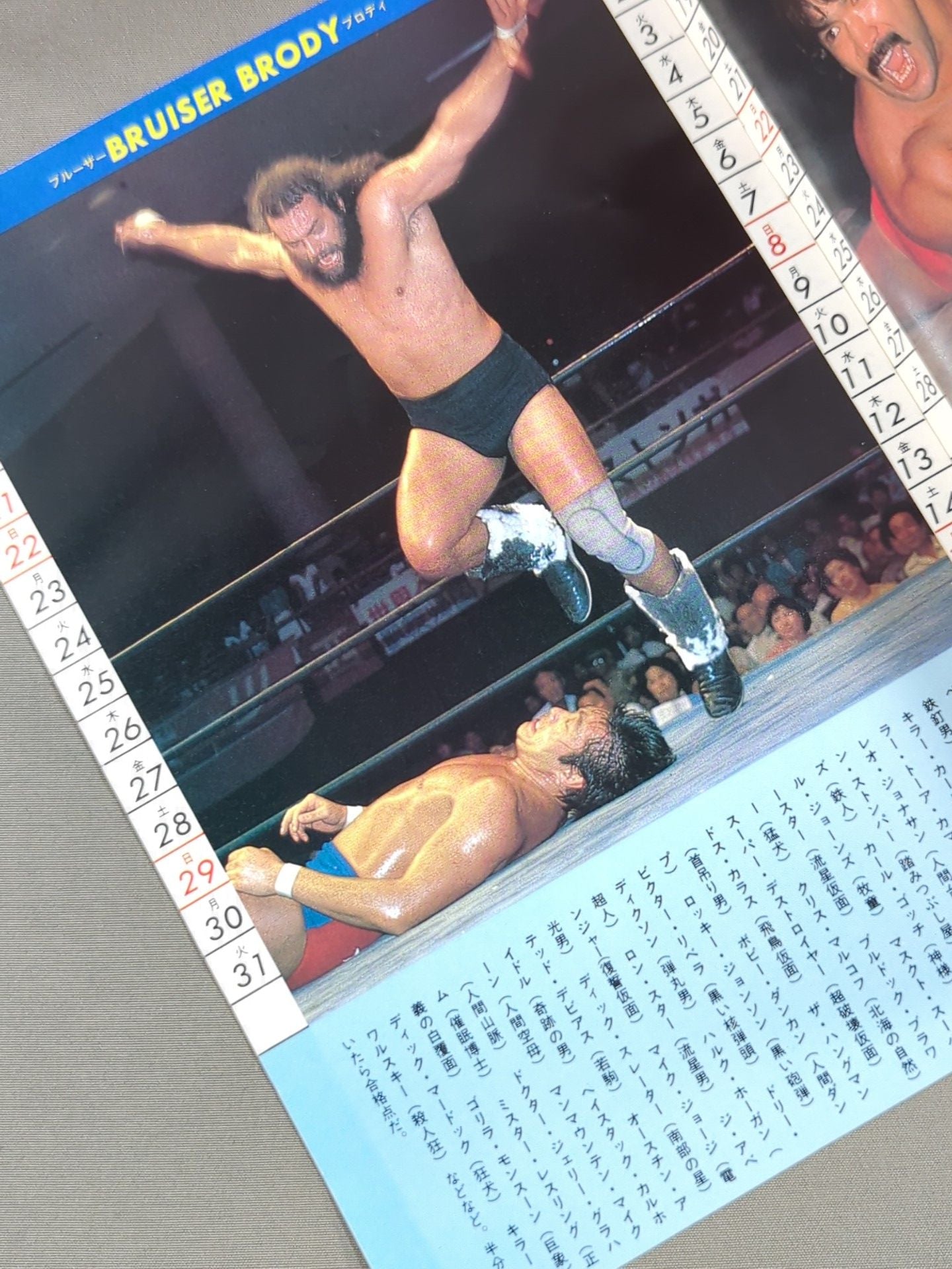 81プロレス・ノート＆カレンダー – 闘道館