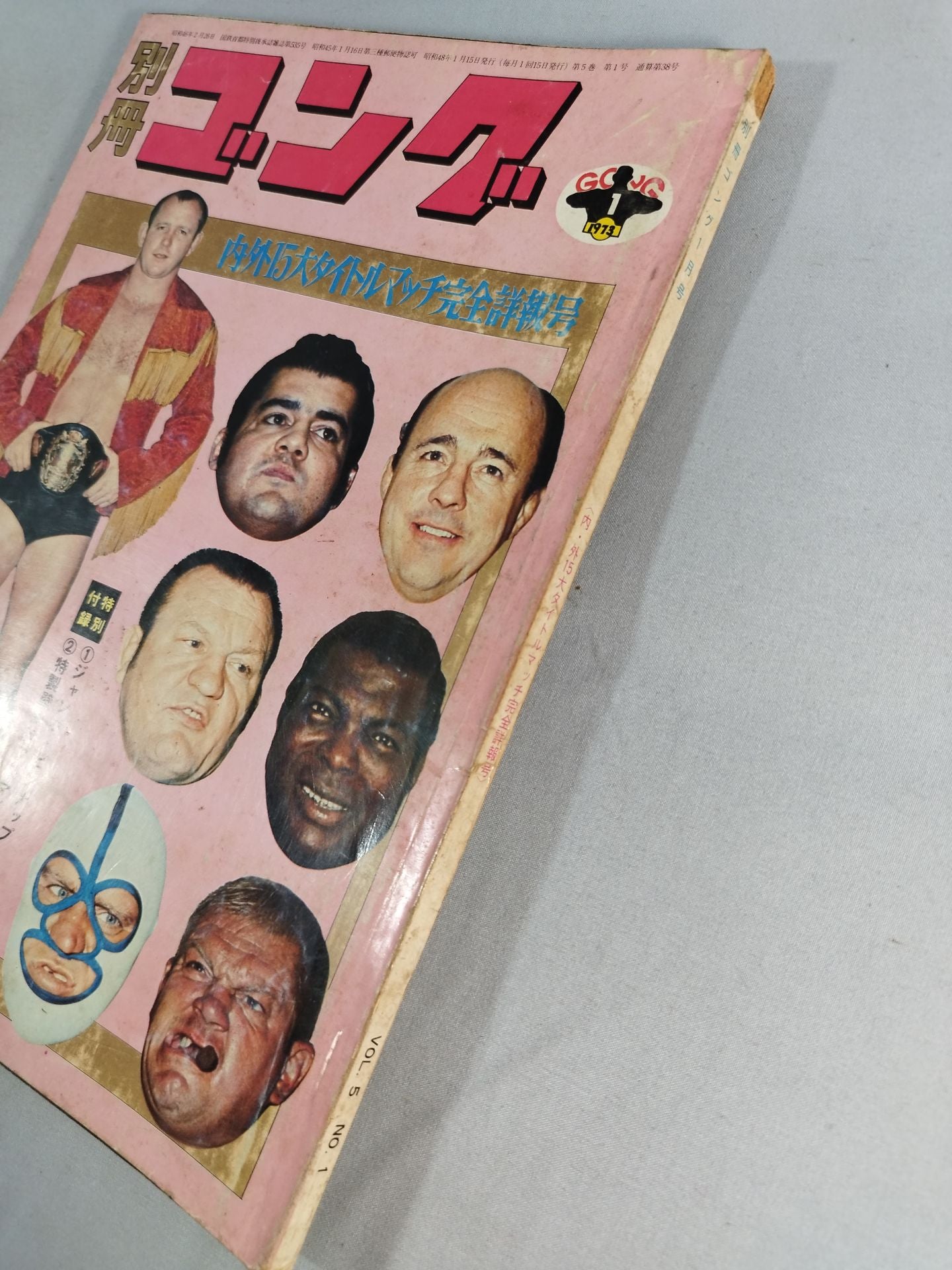 別冊ゴングVol.5 No.1 – 闘道館