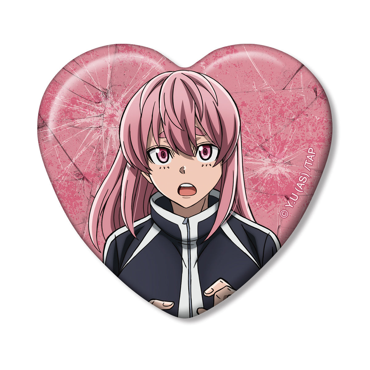 5BOX 桃源暗鬼 バニー トレーディングハート缶バッジ ハート型缶バッジ